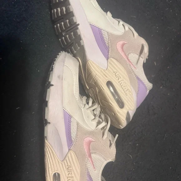 Nike Women’s Air Max Sneakers - Lavender, Pink & Cream - Picture 3 of 3